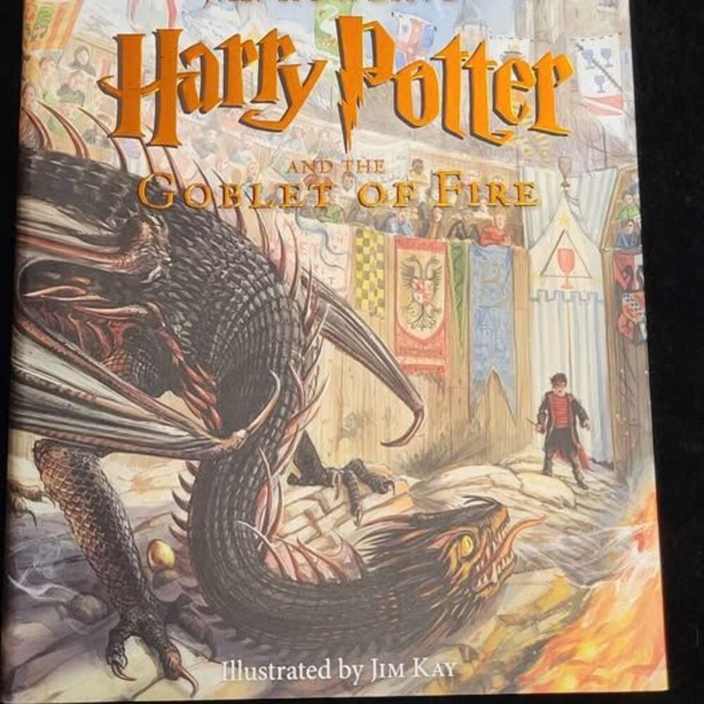 Harry Potter and the Goblet of Fire Illustrated Edition by Jim Kay